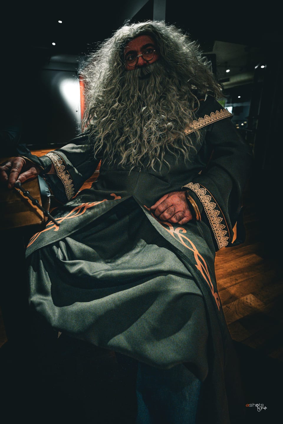 Customer photo review of Harry Potter Albus Dumbledore Halloween Cosplay Kostüm Erwachsene