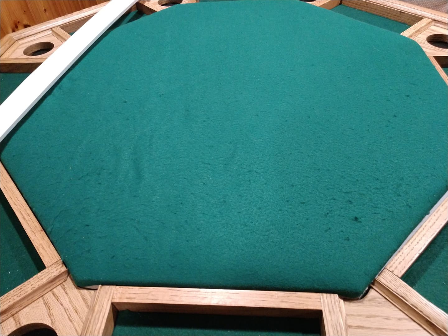 Customer photo review of Poker/Card Table Felt