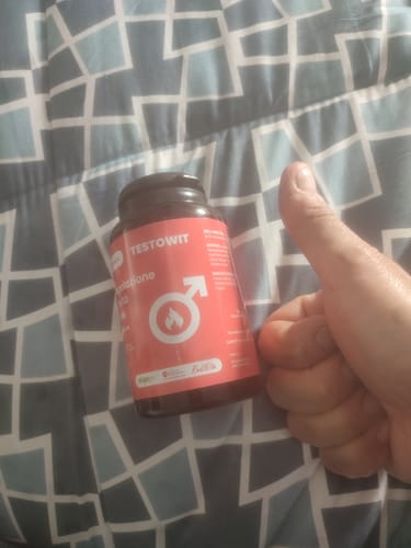 Customer photo review of TESTOWIT - Regolazione ormonale 120 cps NEW!