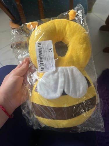 Customer photo review of Bumper Buddy Pillow