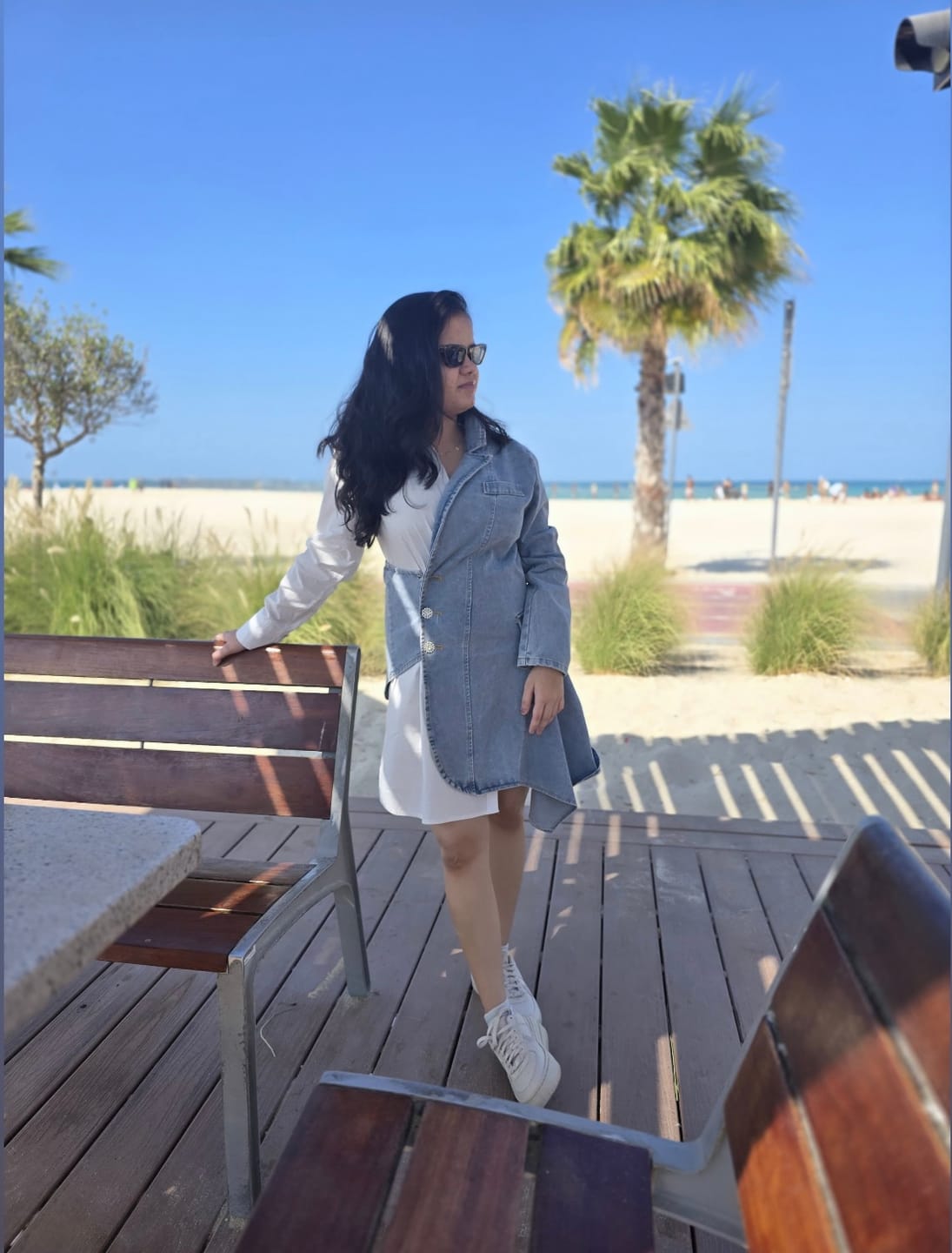 Customer photo review of Arnold Statement Dress