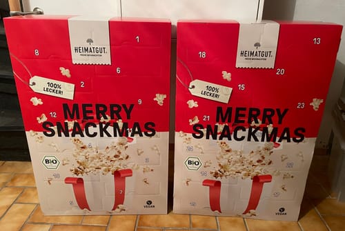 Customer photo review of ⏰ VORVERKAUF: Snack-Adventskalender 2024