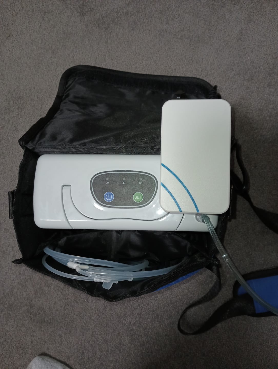 Customer photo review of VARON 3L/min Portable Oxygen Concentrator VL-2