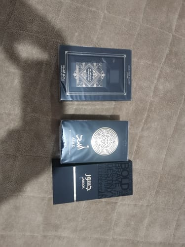 Reseña con foto de un cliente sobre Perfume para Hombre LATTAFA JASOOR 100ml EDP