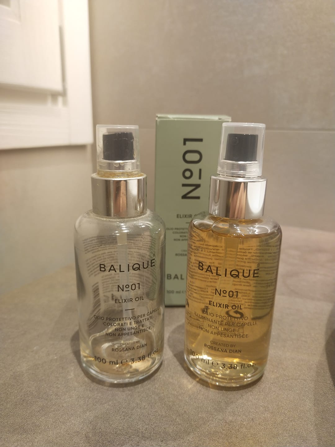 Customer photo review of N°01 - ELIXIR OIL - OLIO PROTETTIVO