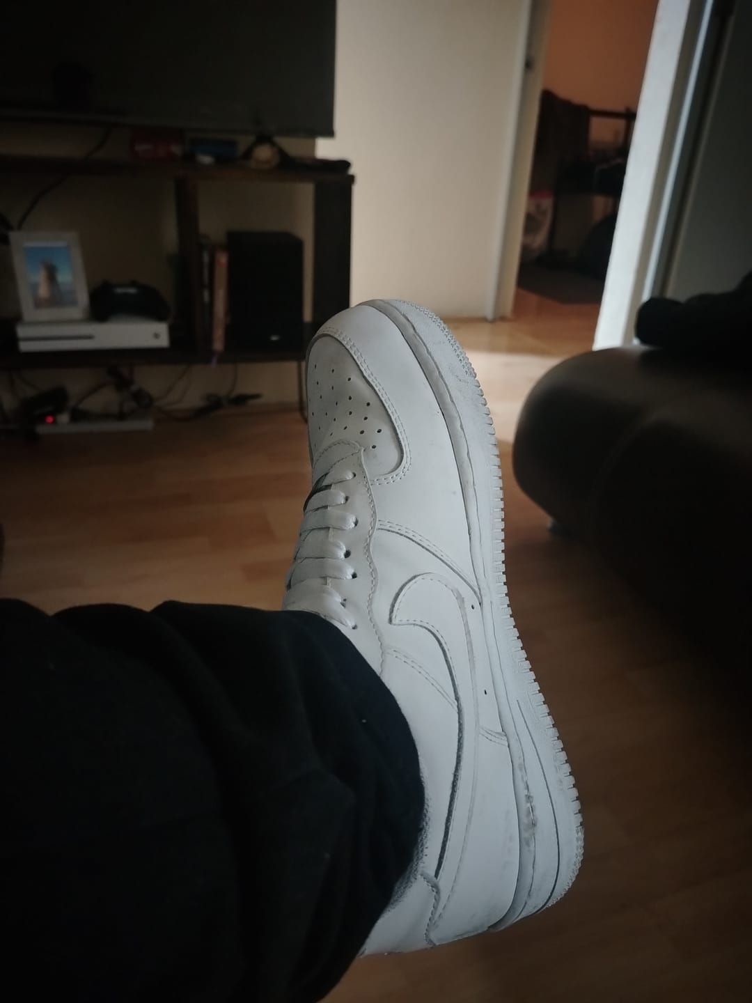 Customer photo review of Tenis Air Force 1 Blanco Total Piel 1.1