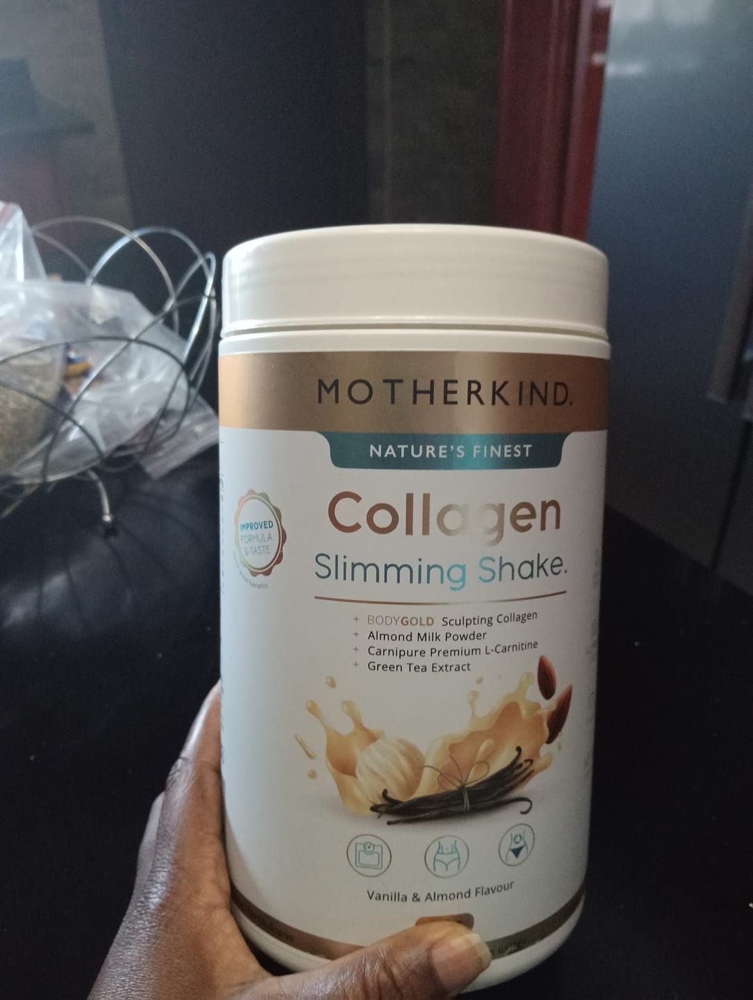 Customer photo review of Collagen Slimming Shake Bundle