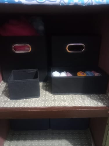 Customer photo review of Qoolish Black Drawer Harmony Pack of 3