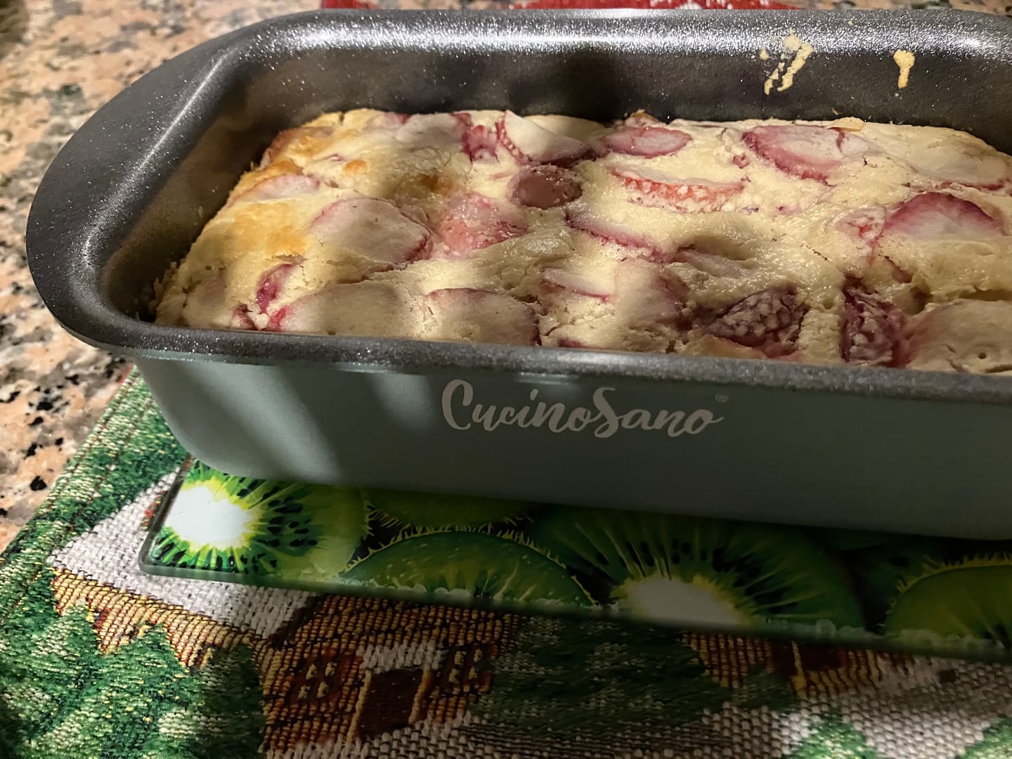 Customer photo review of Teglia da plumcake antiaderente