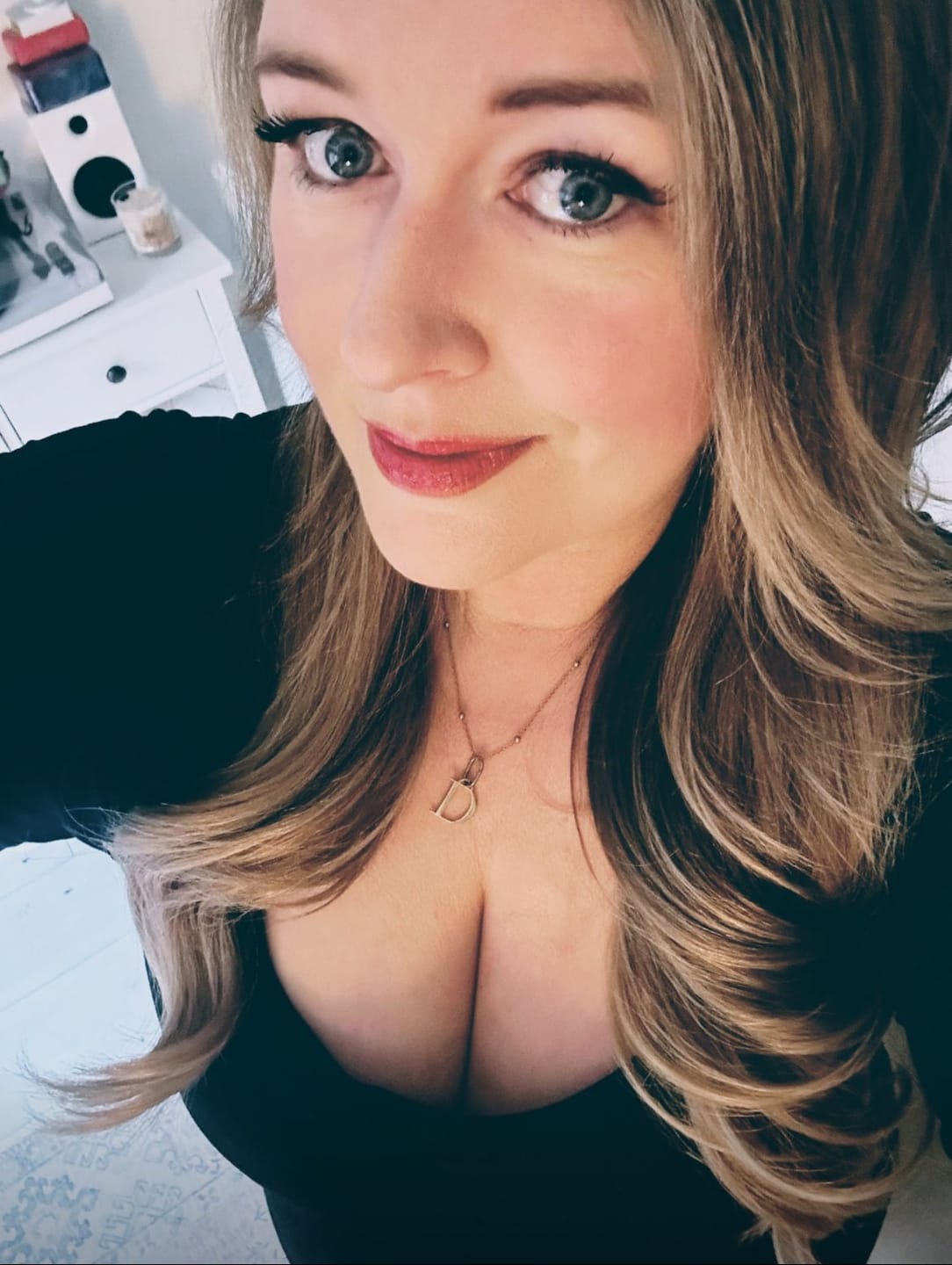 Customer photo review of Long Sleeve Midi Shapewear Dress