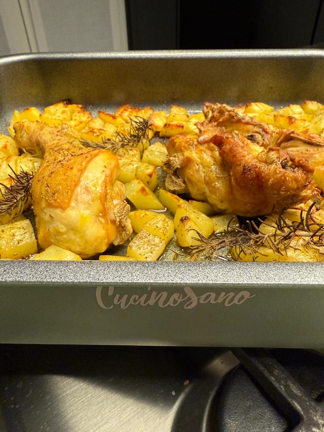 Customer photo review of Teglia da forno grande 35x27x7cm