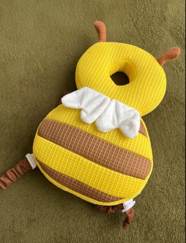 Customer photo review of Bumper Buddy Pillow