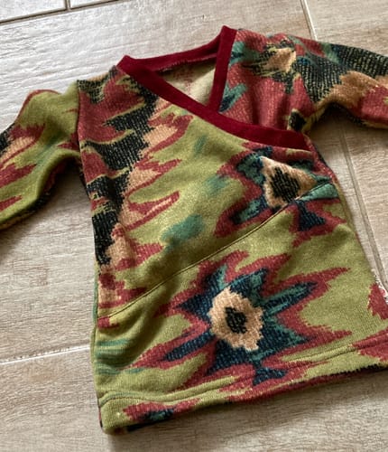 Customer photo review of Upcycling Kaschmir Longsleeve