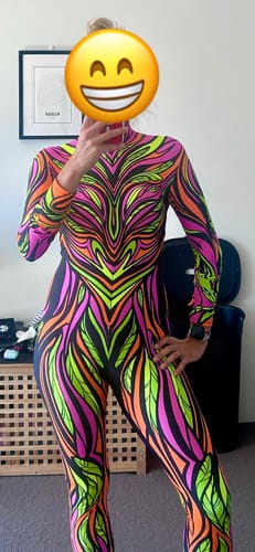 Customer photo review of Neon Lullaby Costume