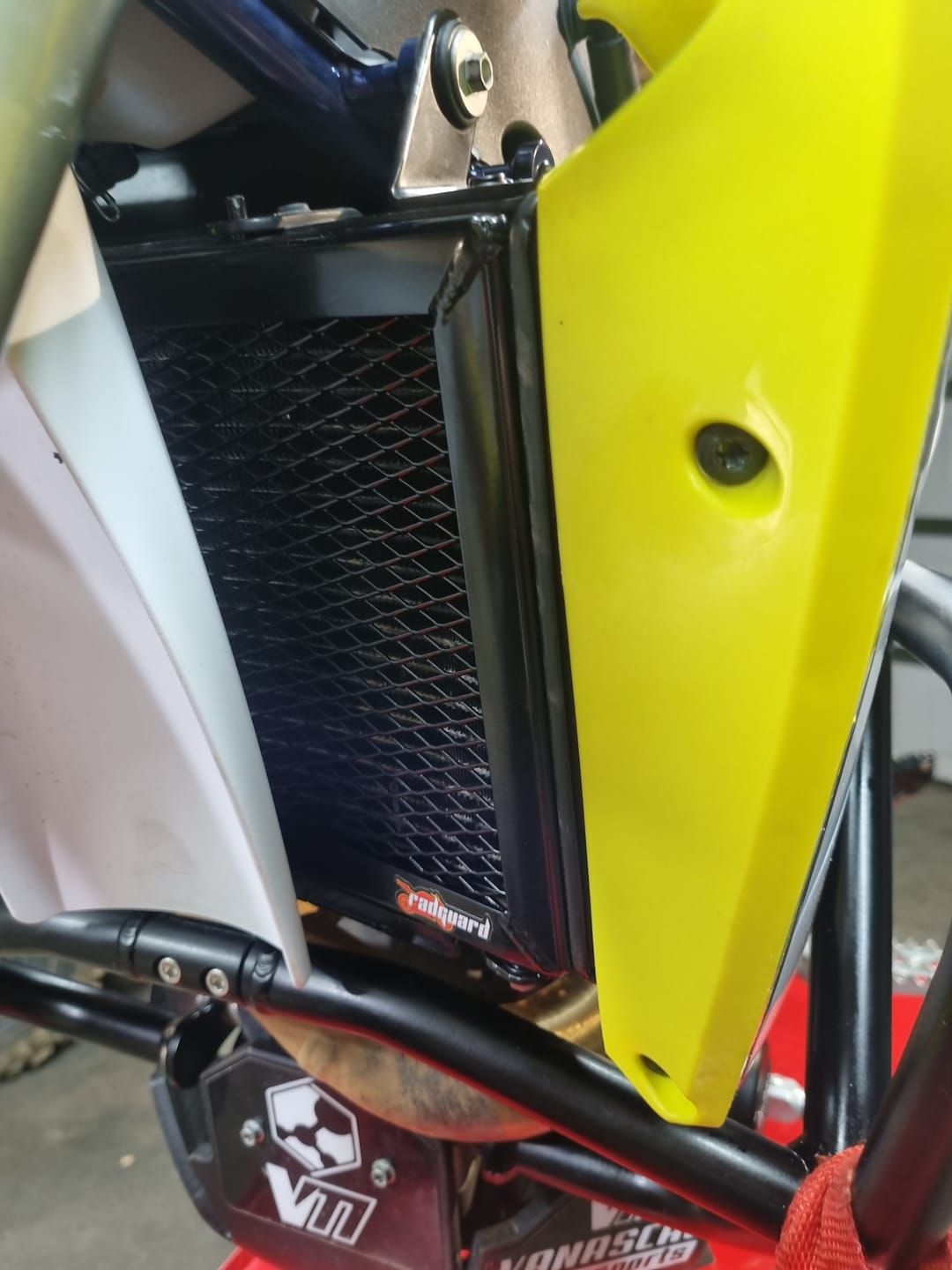 Customer photo review of Husqvarna 701 Supermoto / Enduro / LR 2017-2024 Radiator Guard