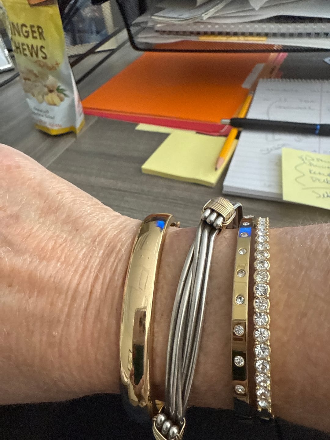 Customer photo review of Classic Tennis Bangle