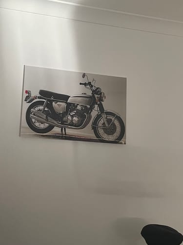 Customer photo review of Acrylic Mounting Panel - 50 x 75 cm