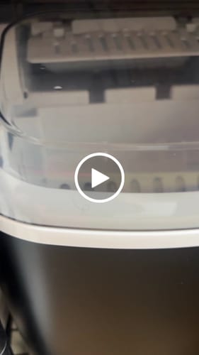 Customer video review of 26 lbs/24H Bullet Ice Portable Ice Maker