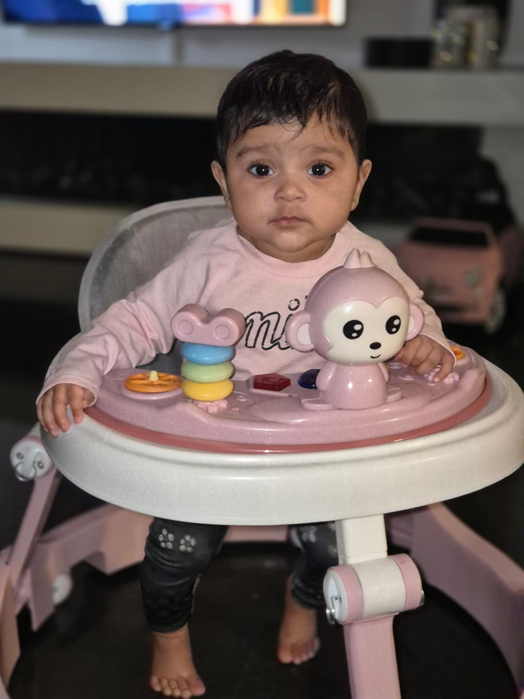 Customer photo review of Twinky Loopstoel Baby - Roze