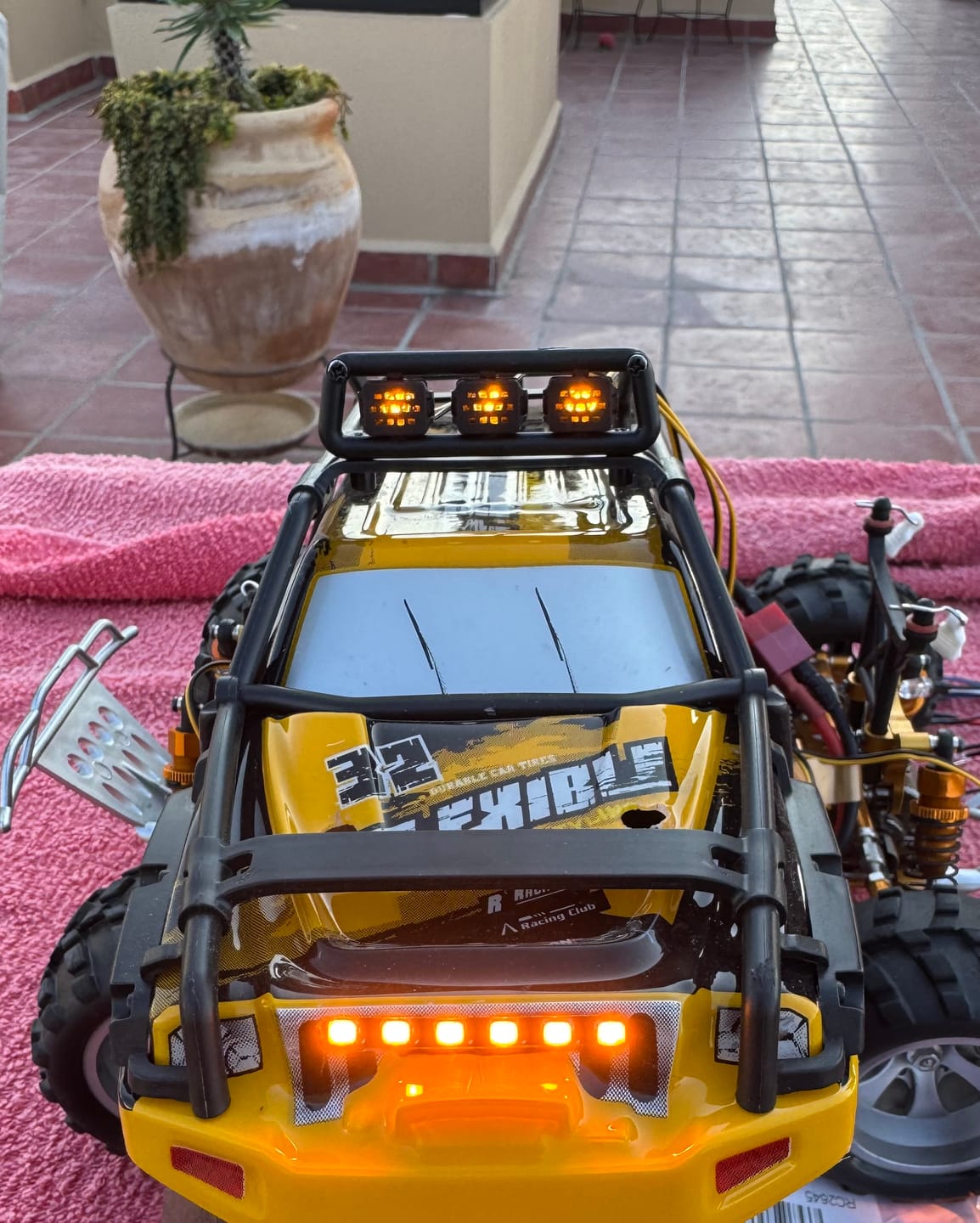 Customer photo review of Light Set for Front Bumper For RZ001