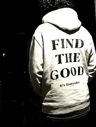 Customer photo review of 3 Simple Words - Embroidered Hoodie - Cream