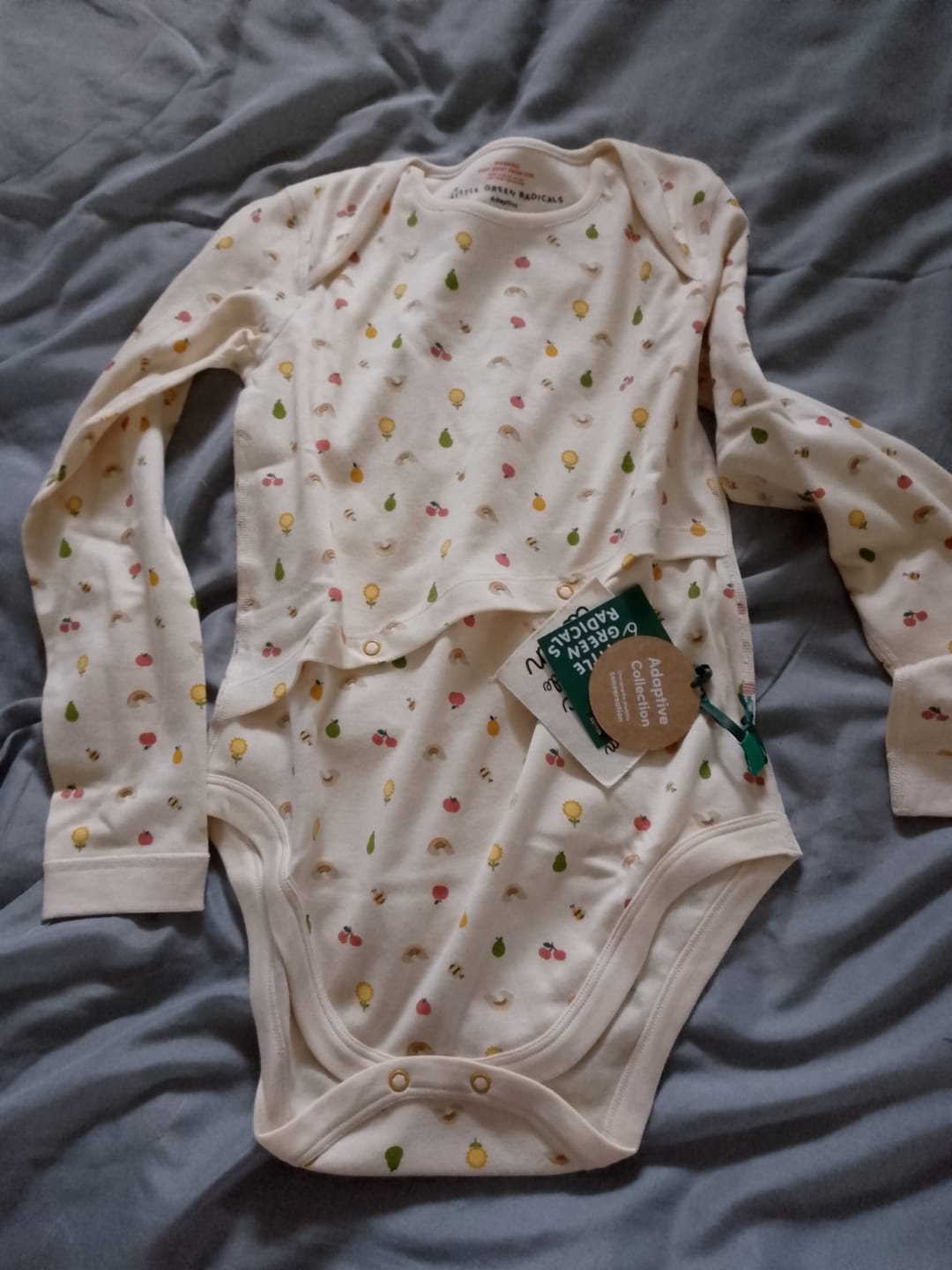 Customer photo review of Garden Days Easy Feeding Adaptive Bodysuit