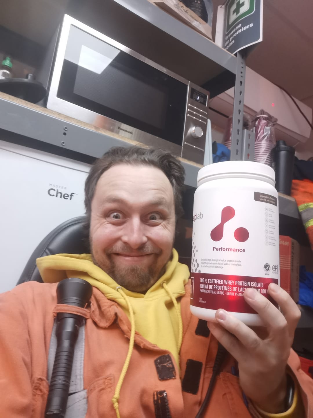 Customer photo review of ATP LAB - Protéine Isolate 900g
