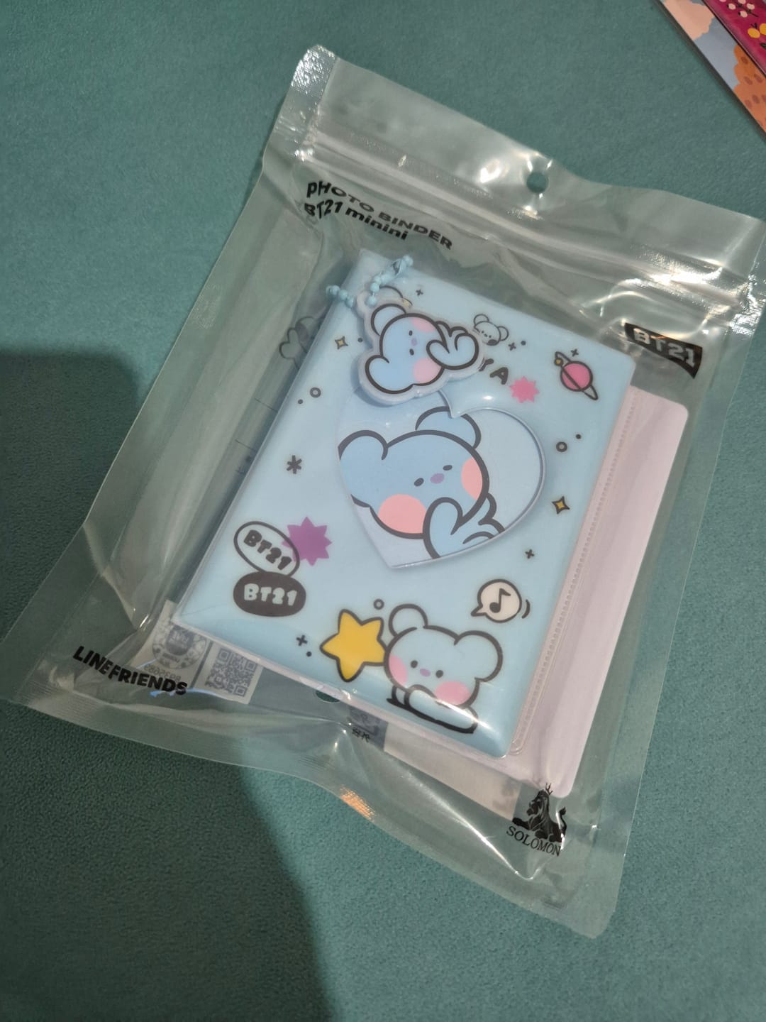 Customer photo review of BT21 MININI PHOTO BINDER
