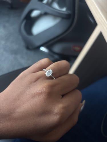 Customer photo review of I WANT IT RING - Fine Silver