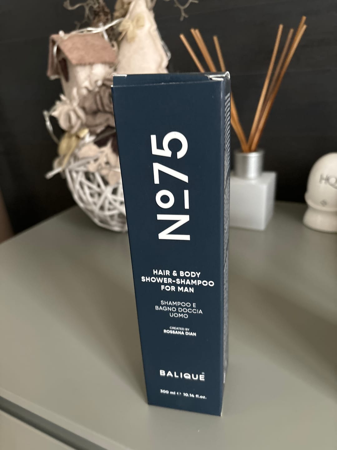Customer photo review of N°75 - HAIR & BODY SHAMPOO FOR MAN