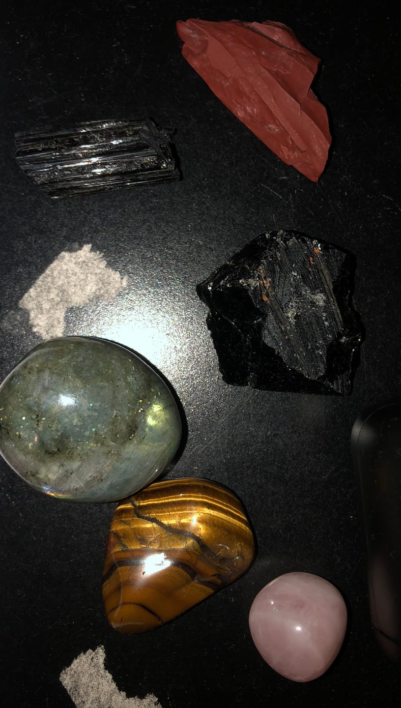 Customer photo review of Pierre Quartz Rose