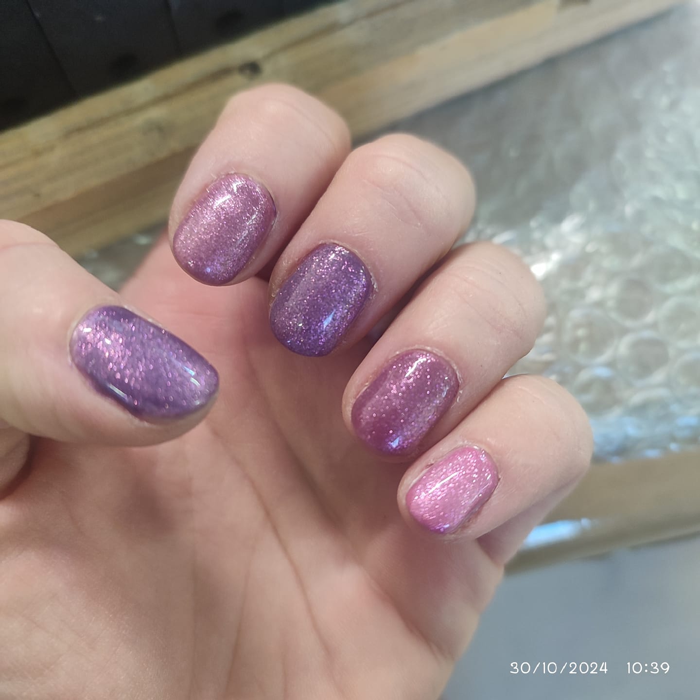 Customer photo review of TOP Coat DryFix - Formato grande 15 ml LCI