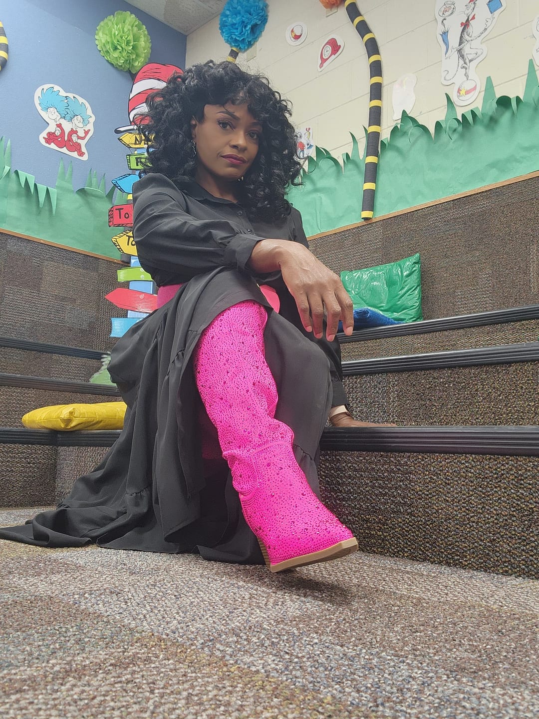 Customer photo review of Sensationnel Dashly Full Wig - UNIT 20