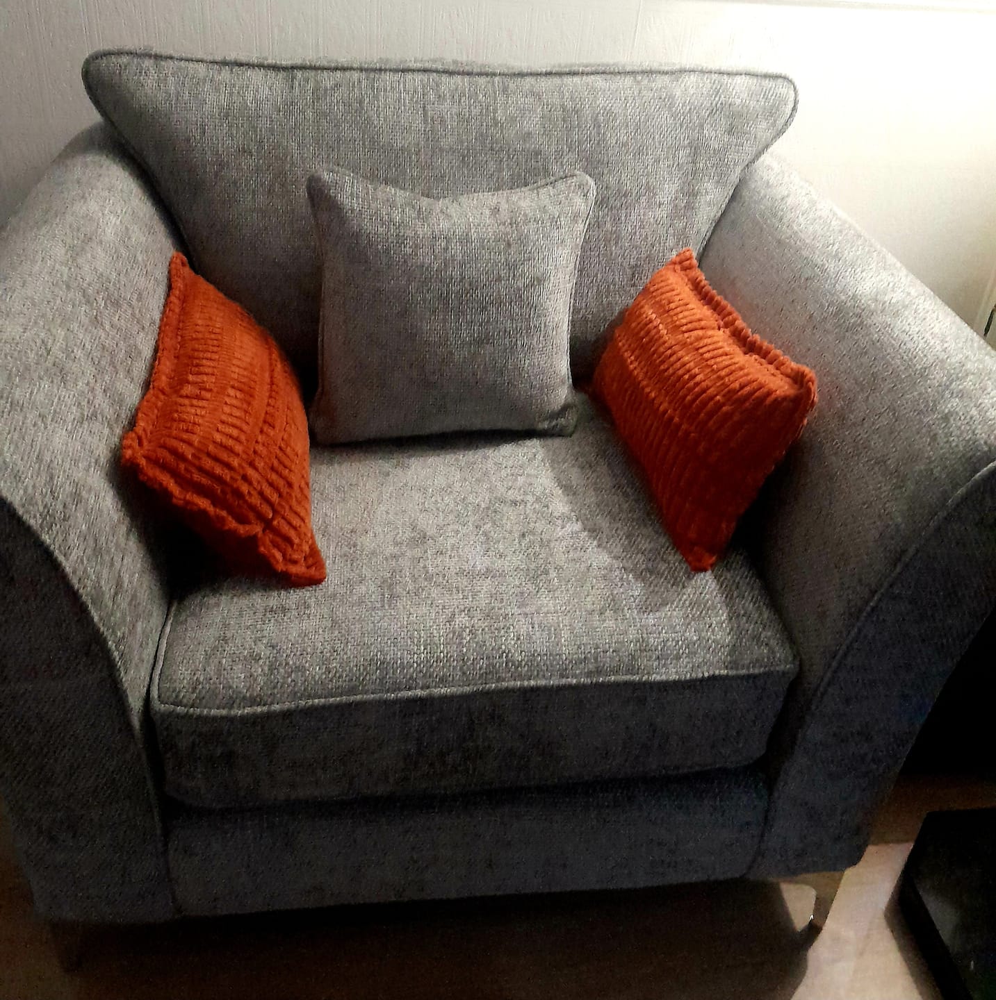 Customer photo review of Idol 2 seater Sofa - Beige Fabric