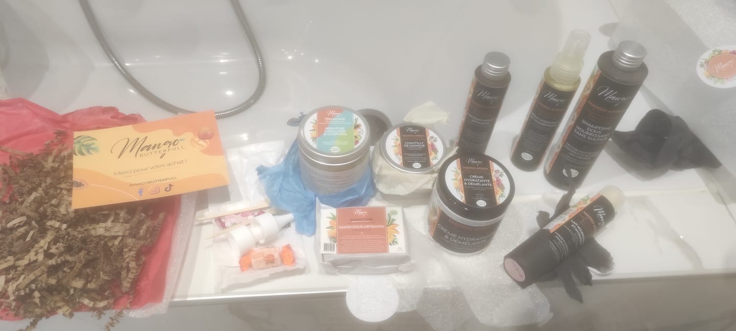 Customer photo review of Pack Routine MANGO AFRIKA - 6 produits