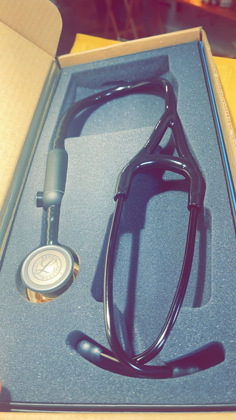 Customer photo review of Littmann CORE Digital Stethoscope - 8870 High Polish Copper & Black