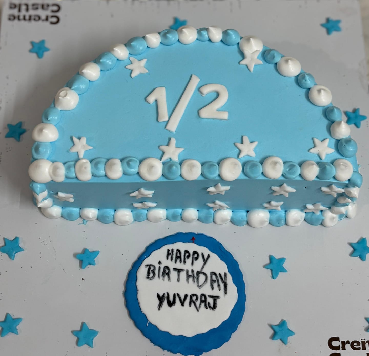 Customer photo review of Halfway there Cake