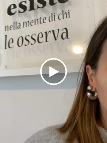 Customer video review of Orecchini "Luna sfuggente"