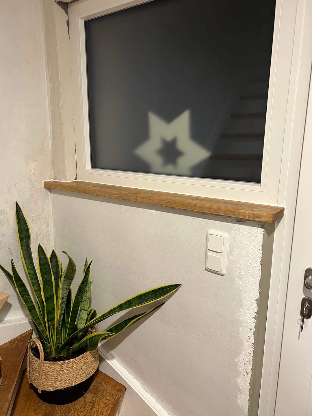 Customer photo review of Fensterbank Eiche