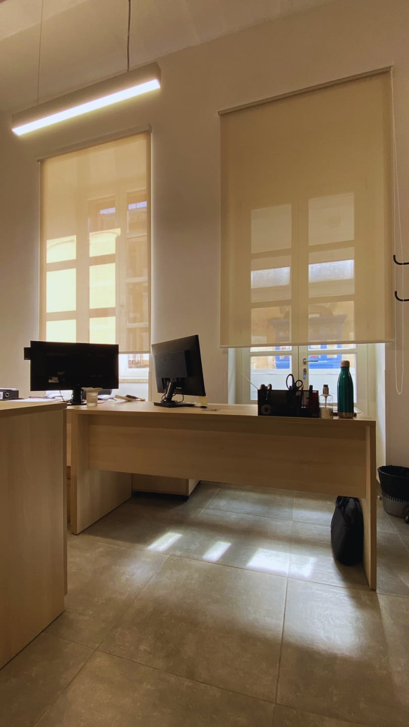 Customer photo review of Sunscreen Birch Roller Blinds