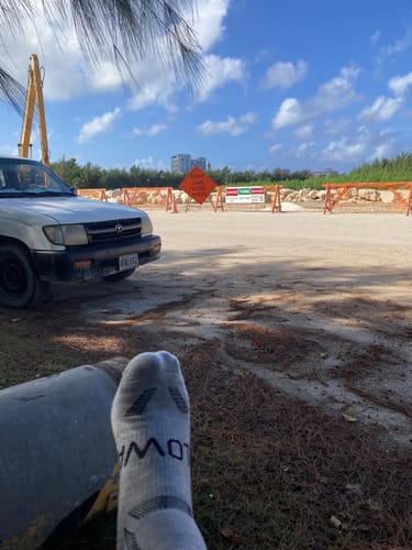 Customer photo review of Men's Alpaca Socks