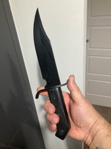 Customer photo review of Tactical Bowie