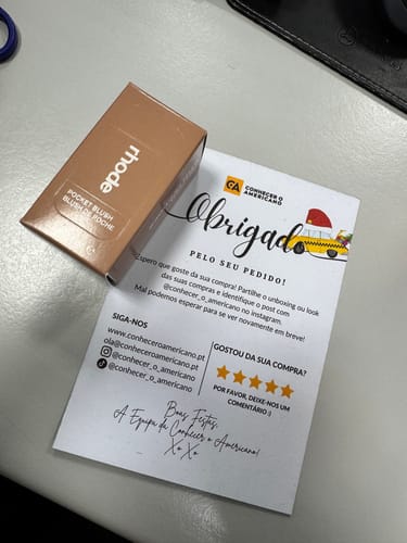 Customer photo review of pocket blush - sleepy girl -  soft mauve - Disponivel