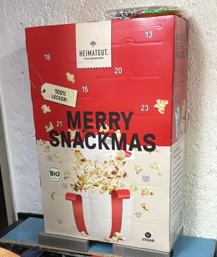 Kundenbewertung mit Foto zu Versand - Adventskalender 2024