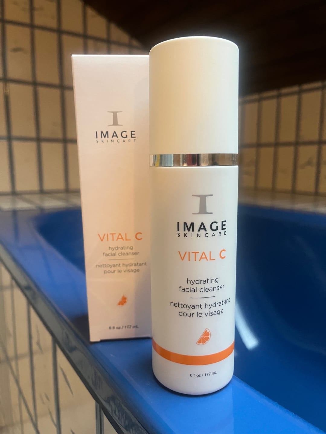 Customer photo review of Hydrating Facial Cleanser