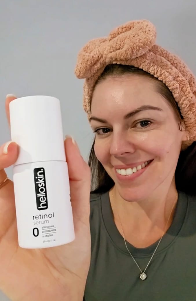 Customer photo review of Retinol 1% Serum  (Vitamin A) (30ml)