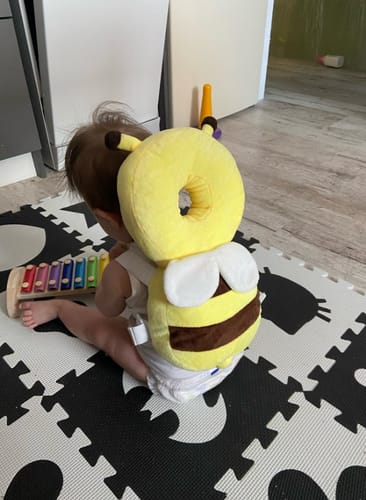 Customer photo review of Bumper Buddy Pillow