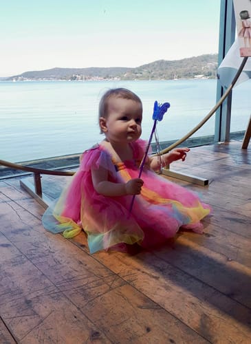 Customer photo review of Rainbow Fairy Dress