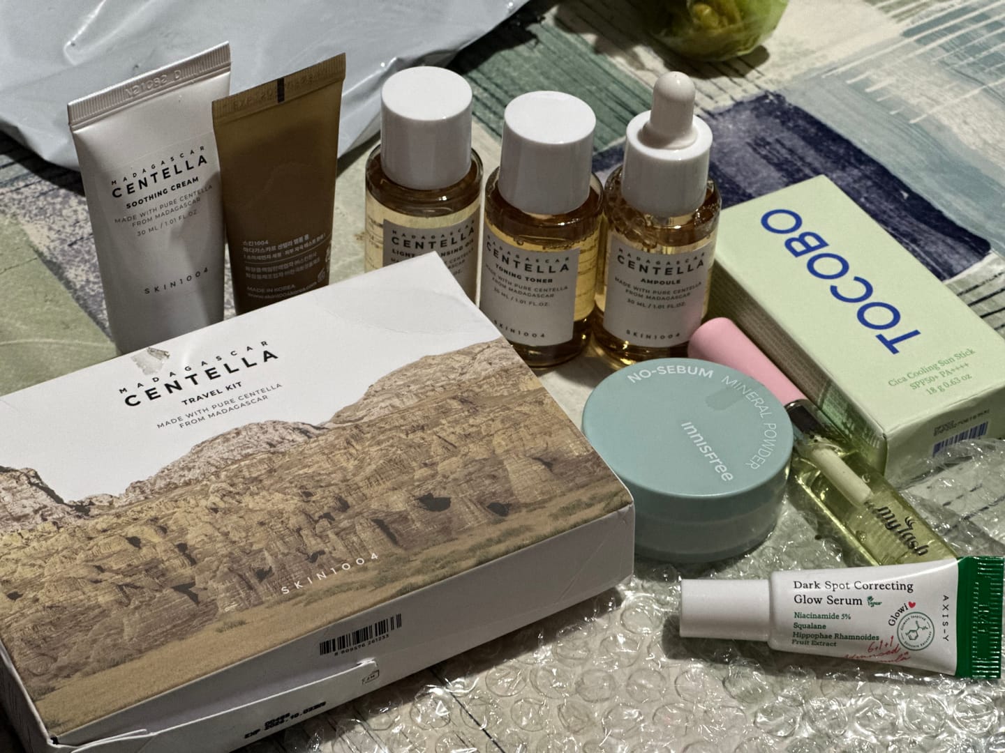 Customer photo review of SKIN1004 - Madagascar Centella Travel Kit | Kit Hidratante y Calmante