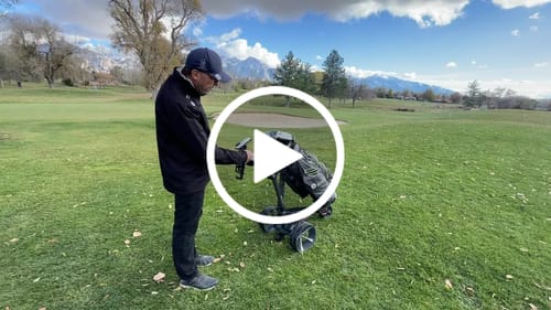 Customer video review of Motocaddy M1 Non-Remote Electric Lithium Golf Caddy - On Backorder. Ships ~ 10/31